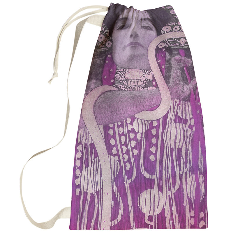 Sac à linge Hygeia, Grand (H 76,5 po x l 29,5 po x 1,5 po), Rose