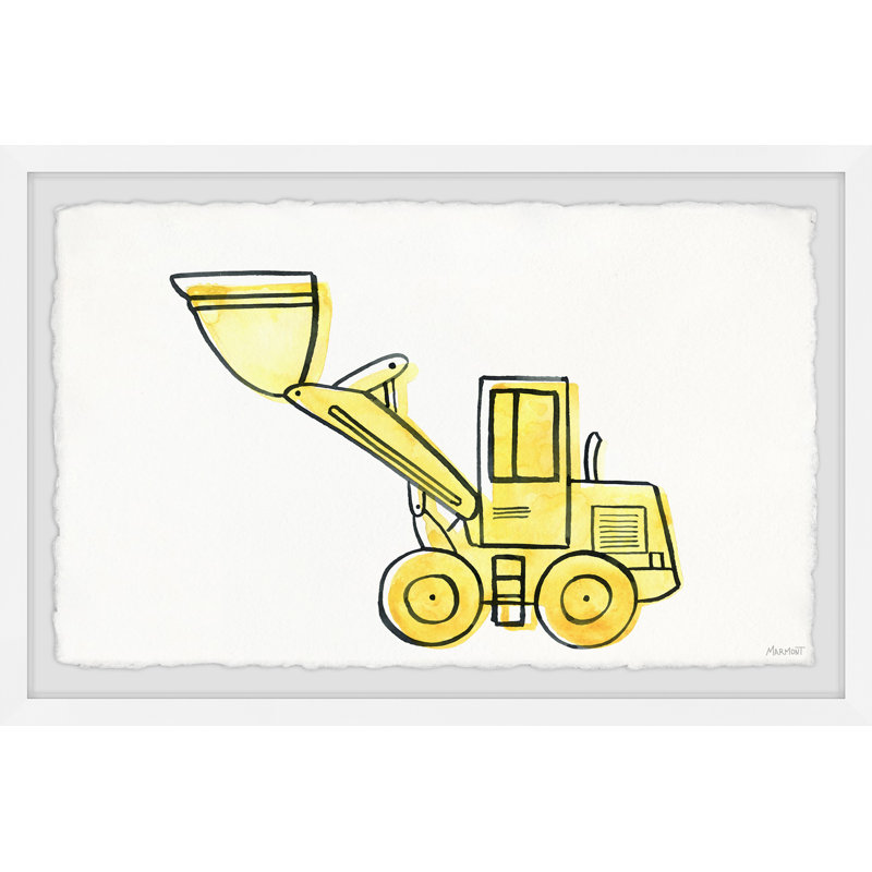 Boissevain Loader Framed Print, 20" H x 30" W x 1.5" D