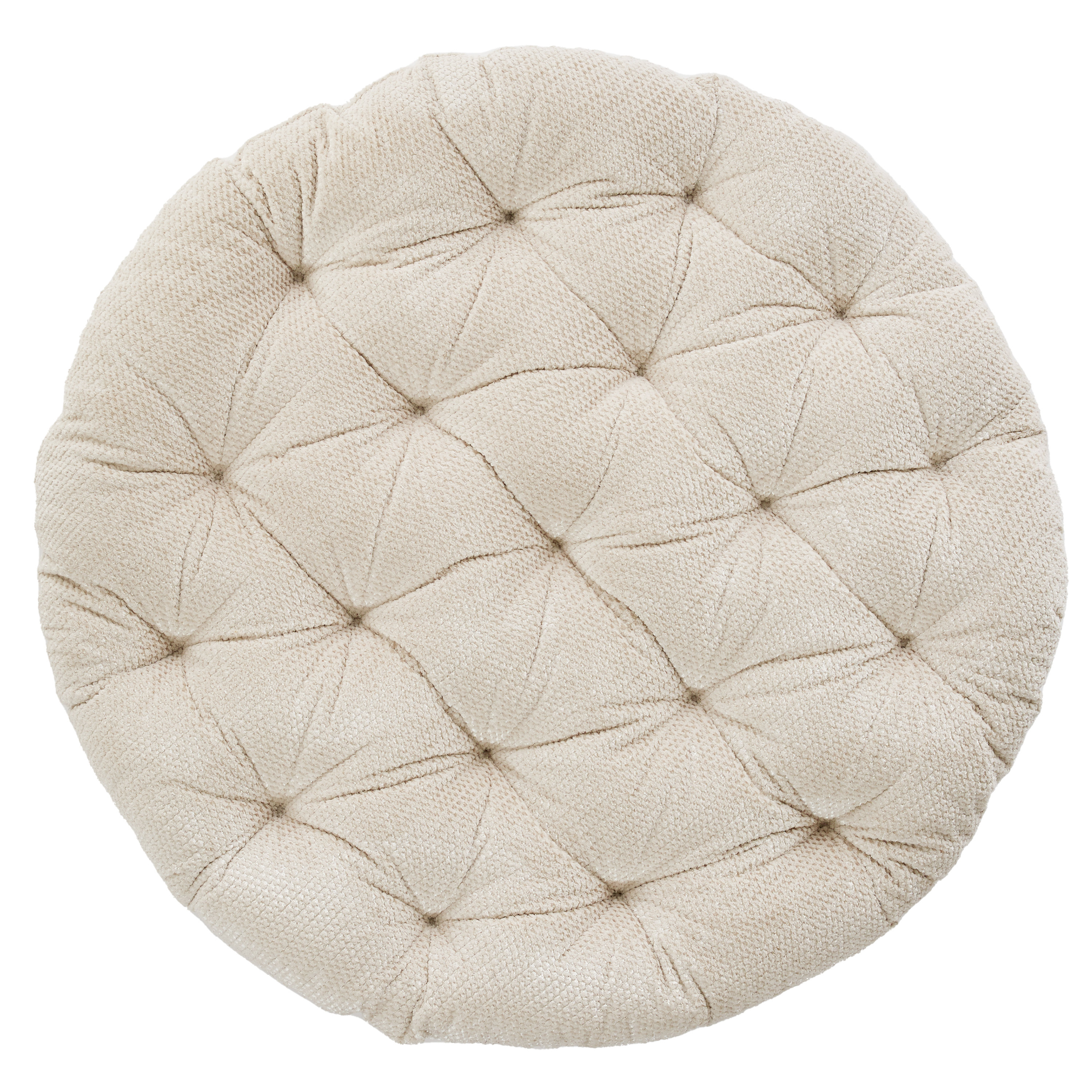 Indoor Textured Papasan Seat Cushion - Sutherland Peyote, 48" W x 48" D