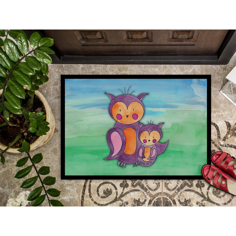 Alexio Non-Slip Outdoor Doormat, 0.25" H x 27" W x 18" D