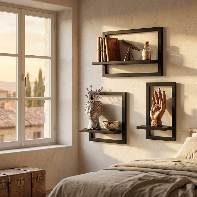 Solid Wood Floating Shelf