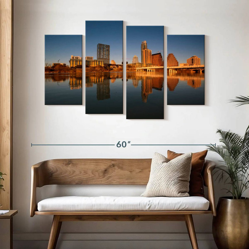 Nicci Golden Austin Reflection, H 32 po x l 52 po