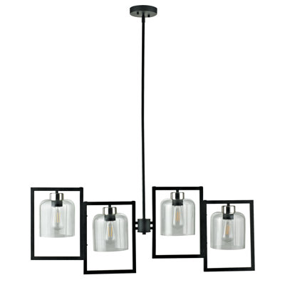 Tilda 4 - Light Dimmable Geometric Chandelier