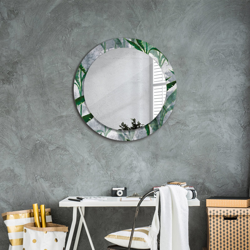 Huldar Glass Flat Wall Mirror