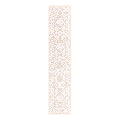 Tapis blanc / beige Anah