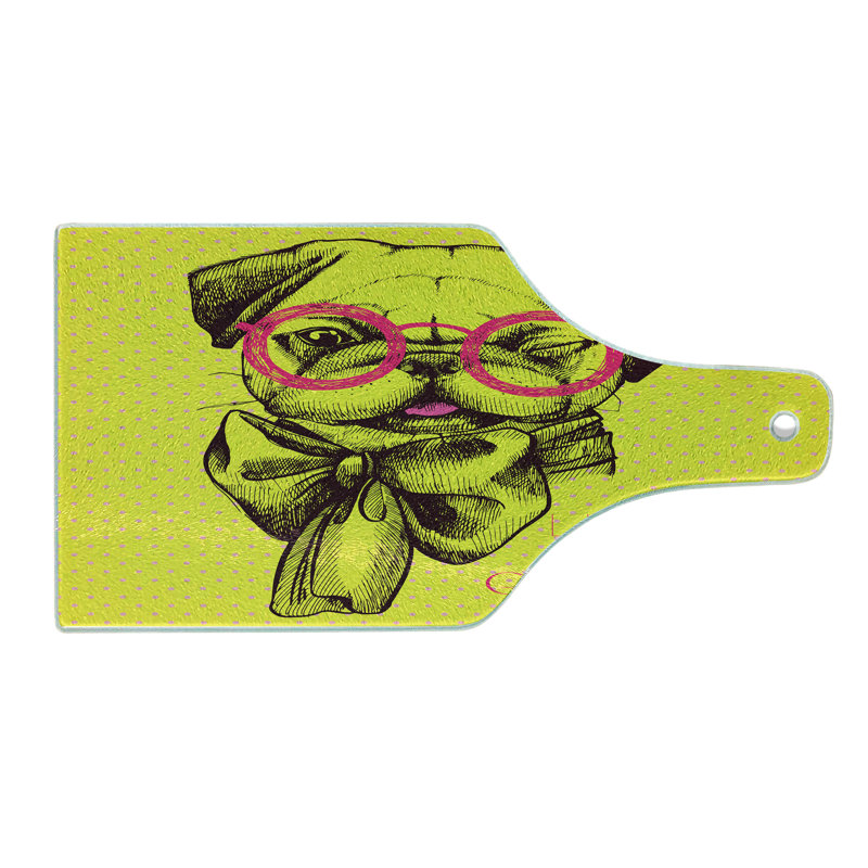 Planche à découper en verre trempé Ambesonne