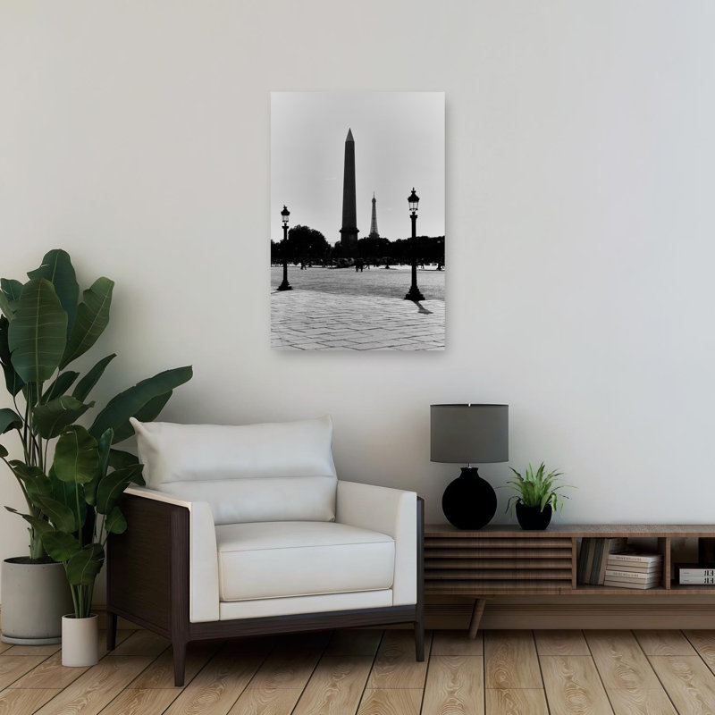 Obélisque de la Tour Eiffel, impression d'art classique de la ville de Paris, H 36 po x l 24 po