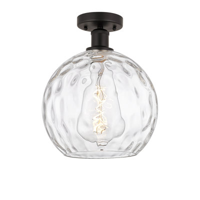 Cindi Glass Semi Flush Mount