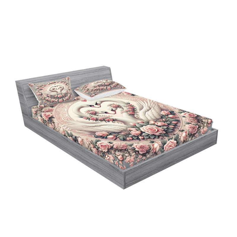 Ensemble de draps en microfibre pour chambre d'amis, Très grand