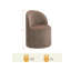 Chaise d'appoint rembourrée avec roulettes Maison-740892789