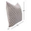 Housse de coussin intérieure / extérieure 100% coton Levert-1629622893