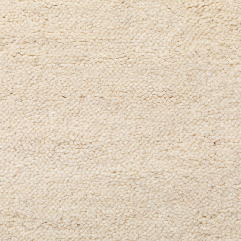 Eligah Wool Hand Knotted Area Rug, Beige, Rectangle 140 x 200cm