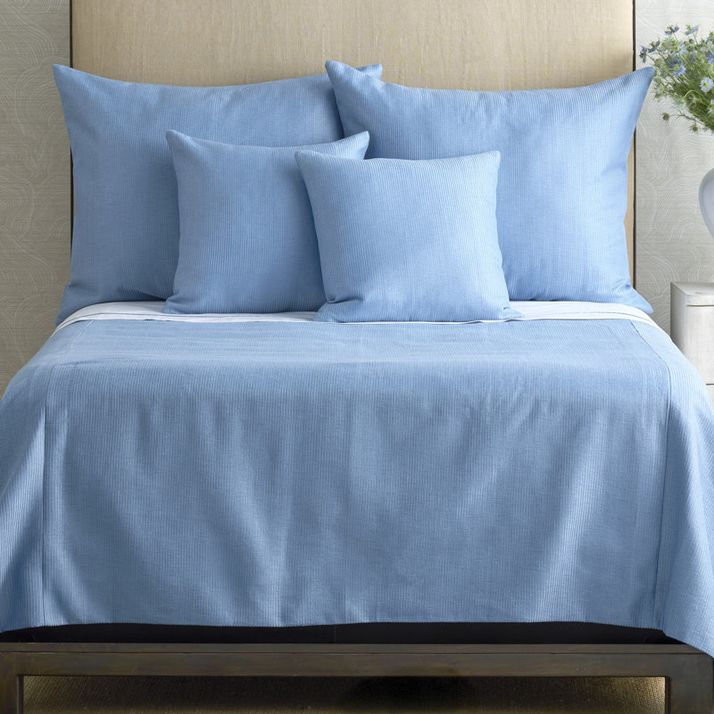 Lamina Coverlet, Blue, King