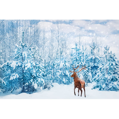 Weisman Deer - Wrapped Canvas Print