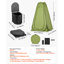 VEVOR Freestanding Close Coupled Toilets (Seat Included)