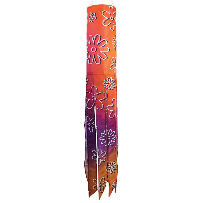 Flower Power 40" Illusion Windsock
