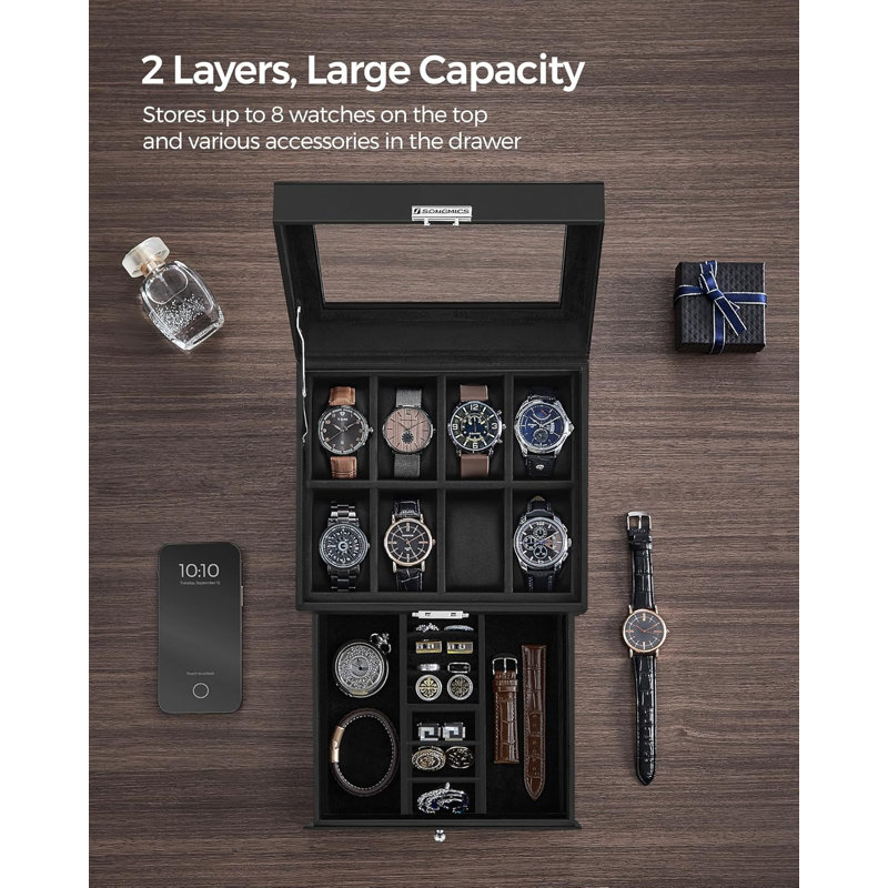 Wood Watch Box +
