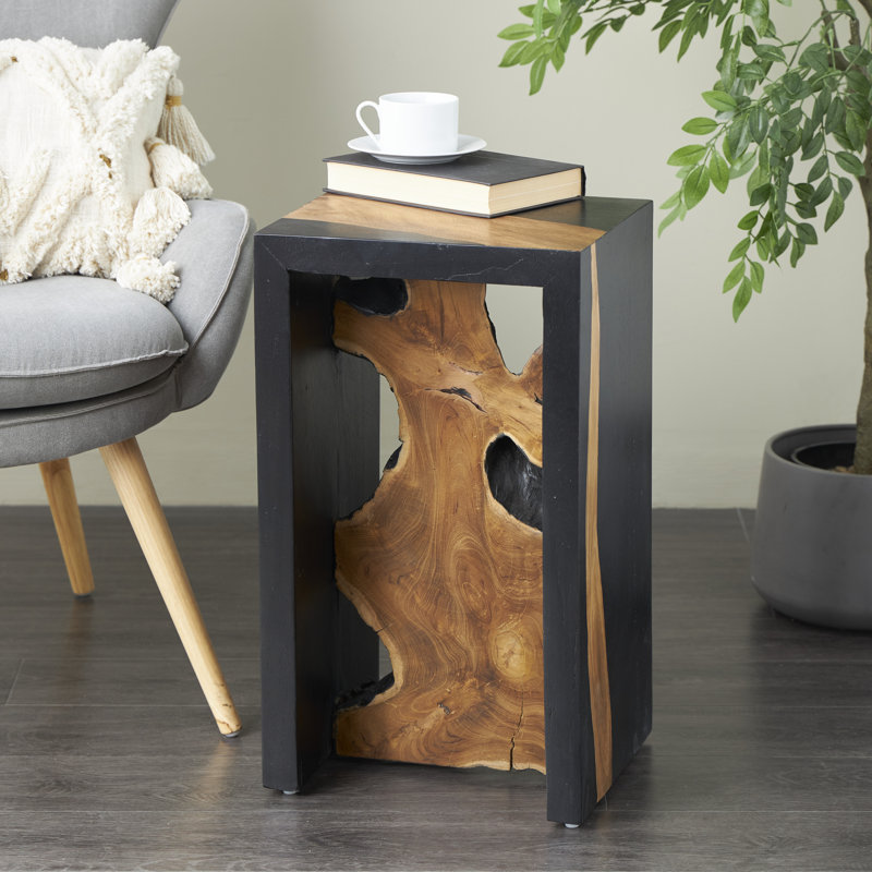Table de bout en bois massif Clerveau