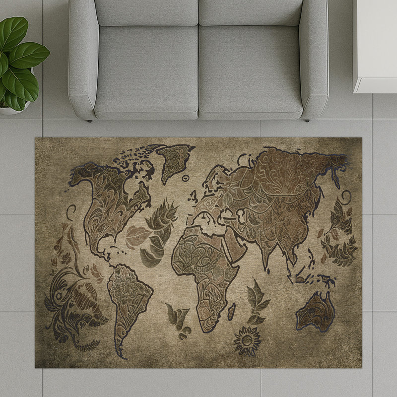 Area Rug, Runner 70 x 140 cm