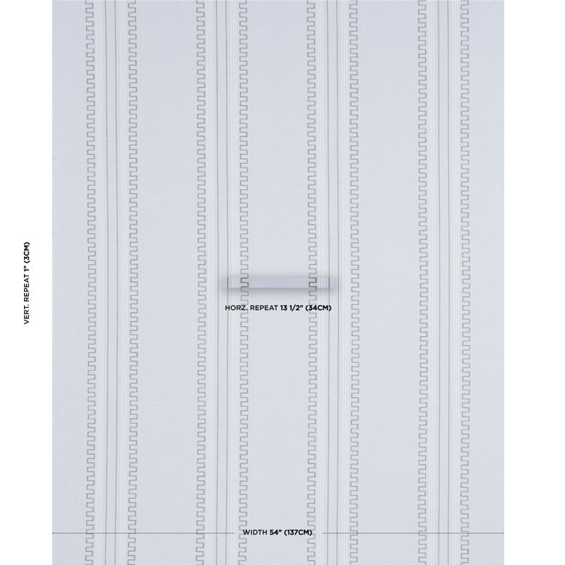 Schumacher x Mary McDonald Greco Stripe Fabric