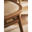 Polyester Upholstered Side Chair in Natural