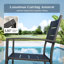 Stacking Patio Dining Armchair-452845917