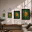 Radiant Geometry Geometric - Framed Print-1282267718-1282267775