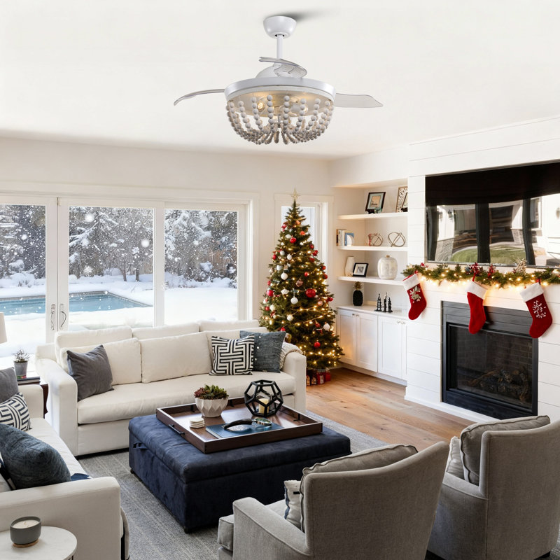 Amayah 42'' Ceiling Fan with Light Kit