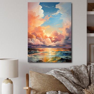 Benzonia " Clouds Skys Canvas IV "