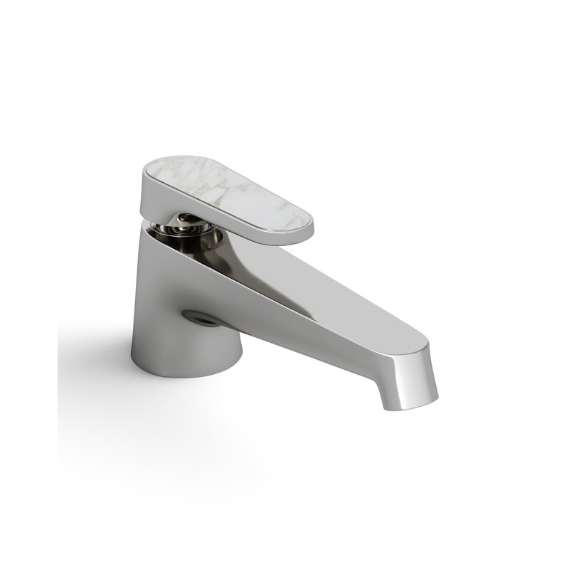 Twenties Single Lever Basin Mixer, 24K Gold