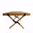 Foldable Portable Outdoor Patio Dining Table, Multi-Function Wooden