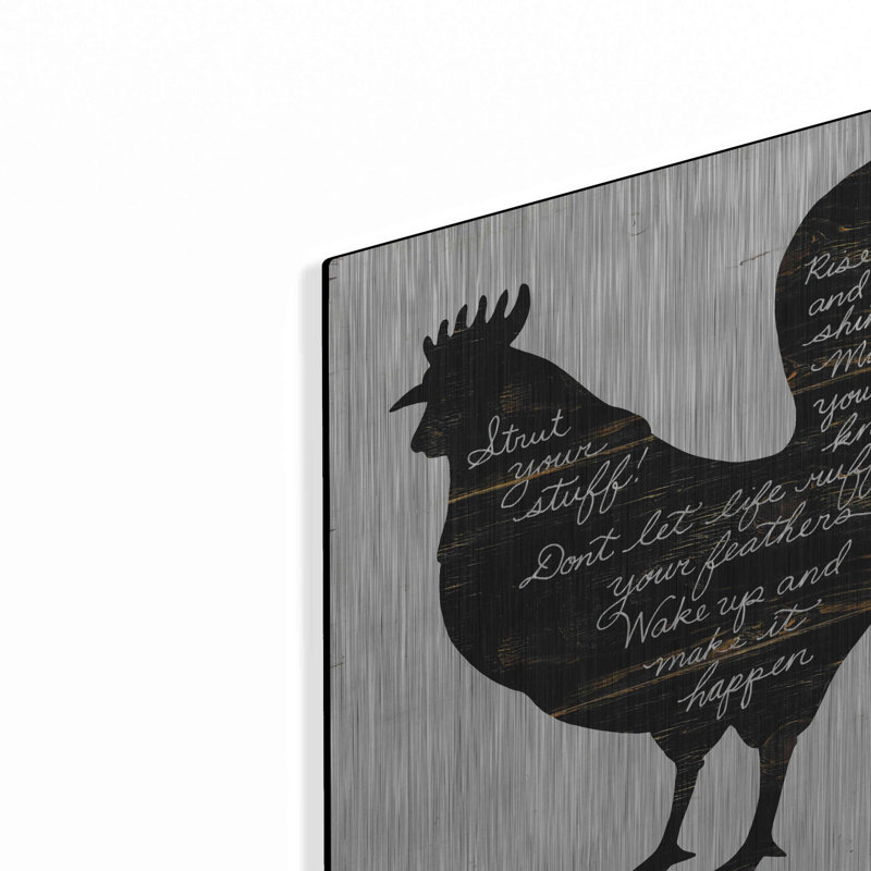 «Rooster Strut Your Stuff» par Cindy Jacobs, H 12 po x l 12 po