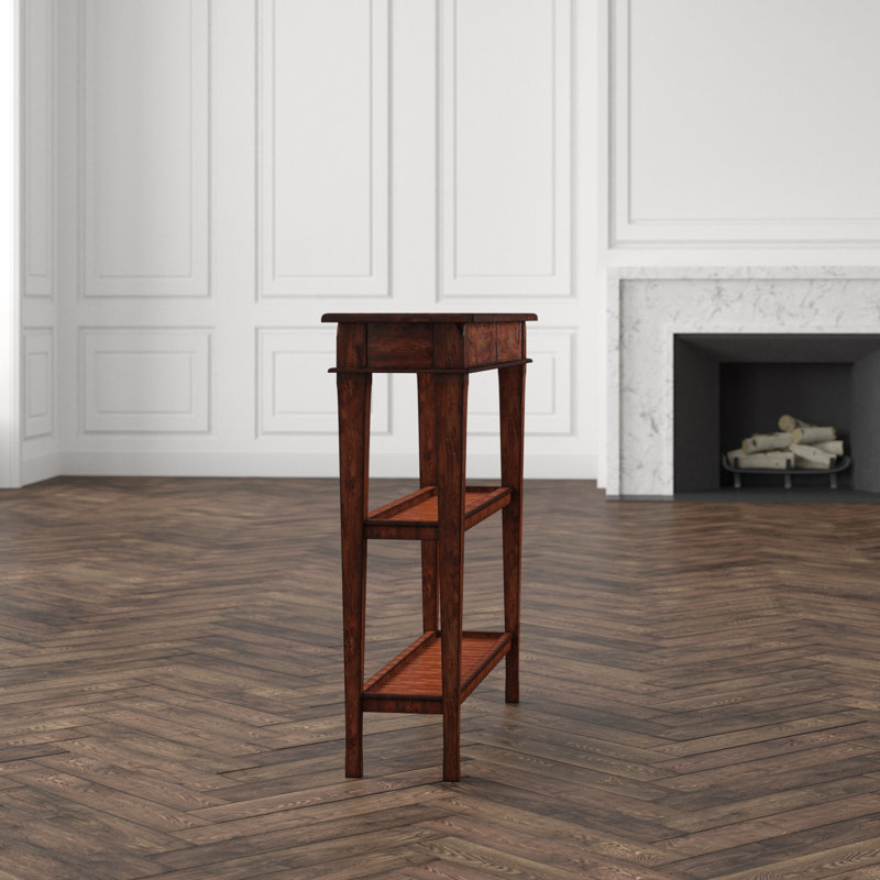 Castle Bromwich 37.75'' W Solid Wood Console Table
