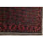 Tapis rouge / brun en laine noué à la main de conception unique 3 pi 6 po x 6 pi Sherer Balouch