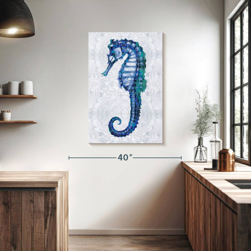 Brampt Sea Horse I, 39" H x 26" W
