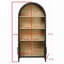 Bibliothèque arquée avec rangement, 3 niveaux