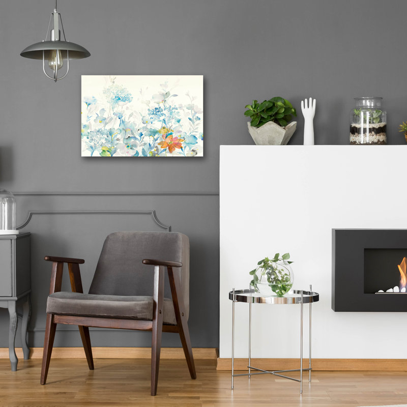  «Translucent Florals» par Danhui Nai, art mural en verre acrylique, 36 po x 24 po, H 16 po x l 24 po