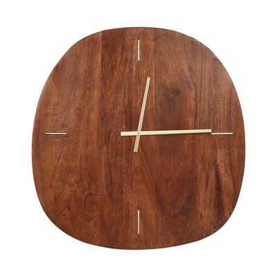 Blakeston Solid Wood Wall Clock