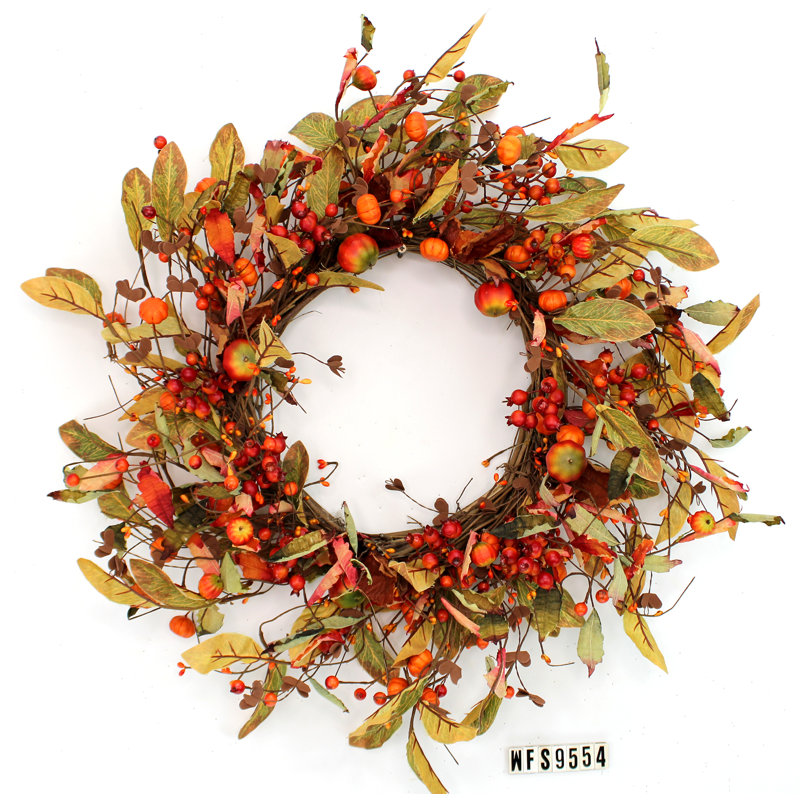 Faux Mixed Assortment 19'' Wreath