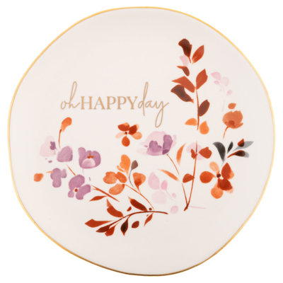 Large Shaped Trinket Tray Oh Happy Day