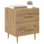 40cm W Manufactured Wood Bedside Table-526289396