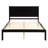 Chares Wood Platform Bed With Headboard-794416797-711956074