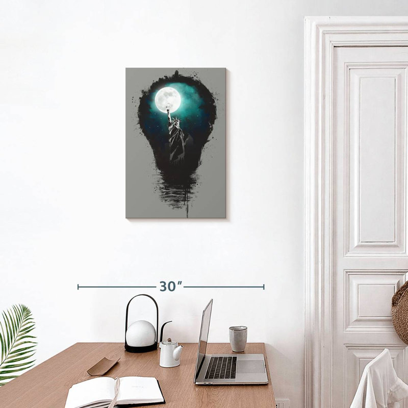Aime Big City Lights I, 24" H x 16" W