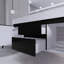 Ensemble de meuble-lavabo mural simple 59 po Babajide-145936952
