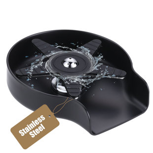 Stainless Steel Glass Rinser For Kitchen Sink, Kitchen Sink Accessories Cup Washer