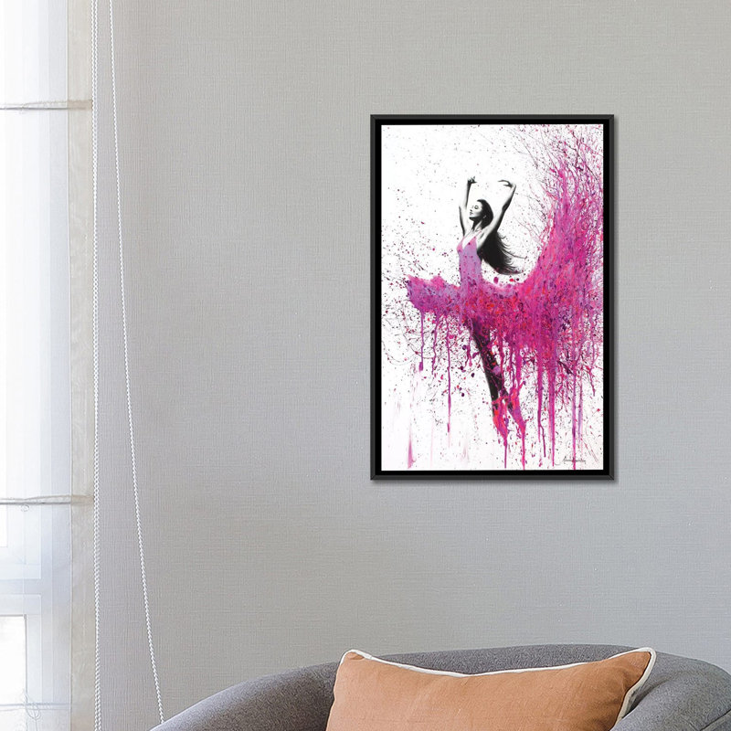 «Love Yourself First», impression sur toile, H 26 po x l 18 po x P 1,5 po, Toile avec cadre noir, Pas de tapis