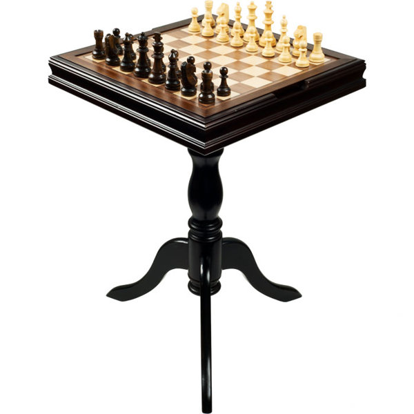 Mission Craft South American Walnut & Maple Solid Wood Chess Board - 2  Squares