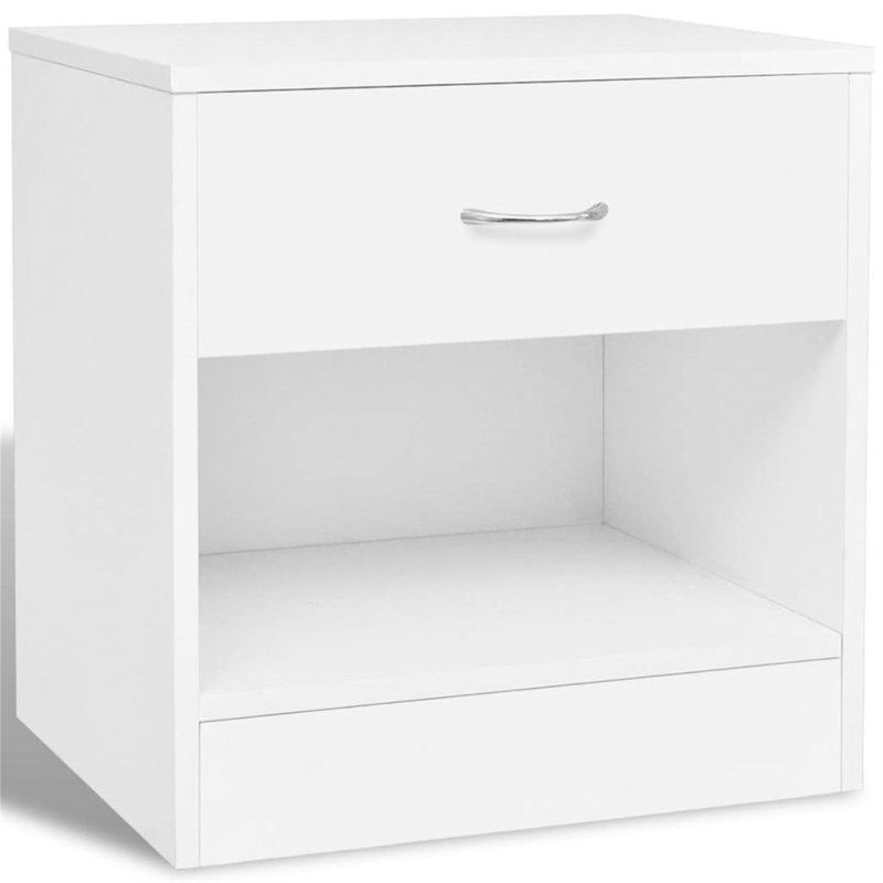 Mokszycki 36.5cm W Manufactured Wood Bedside Table