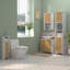 Free Standing Toilet Paper Holder, Bathroom Cabinet