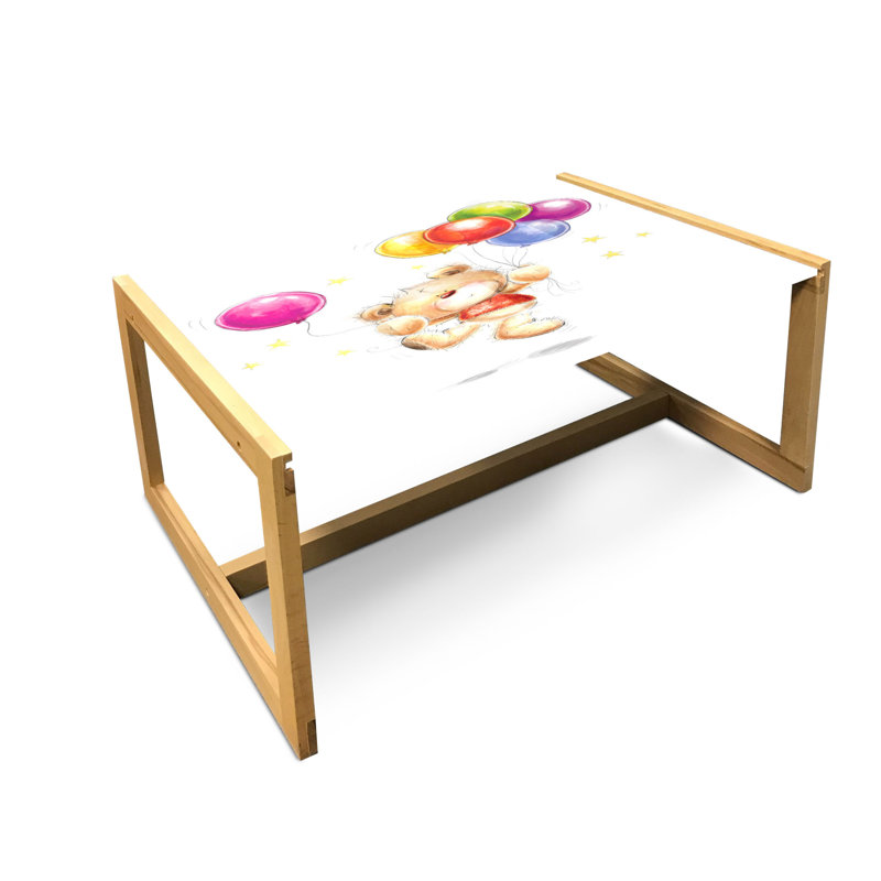 Jaisen Sled Coffee Table, 90cm H x 62cm W x 40cm D